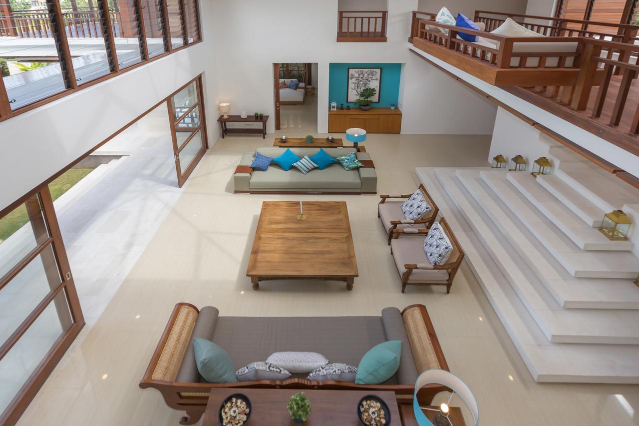 Villa Rusa Biru - Modern Villa With Private Pool And Cook In The Heart Of Berawa ชังกู ภายนอก รูปภาพ